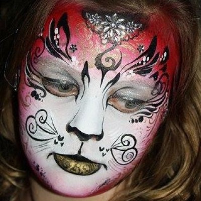 Face Paints Australia Rainbow Cake Blossom